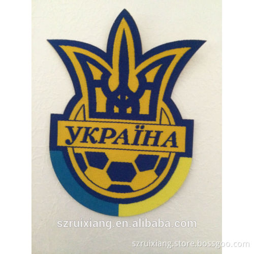 2014 OEM embroidery woven patch for jersey ,soccer patch